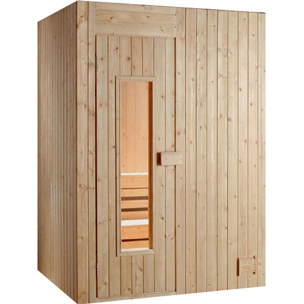 Phòng xông hơi hoàn toàn bằng gỗ
